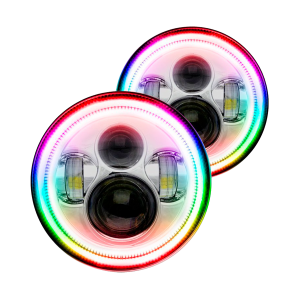 Oracle Lighting® - Round Color Halo Sealed Beam Headlights