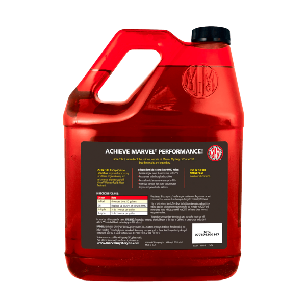 Marvel Mystery Oil - Oil Enhancer and Fuel Treatment, 1 Gallon - Görsel 2